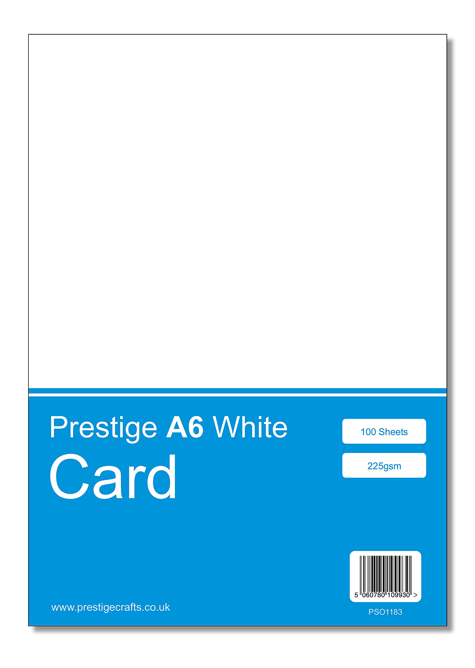 Prestige Sales Online Prestige A6 White 225gsm Craft Printing Die Cutting Card Pack x 100 Sheets