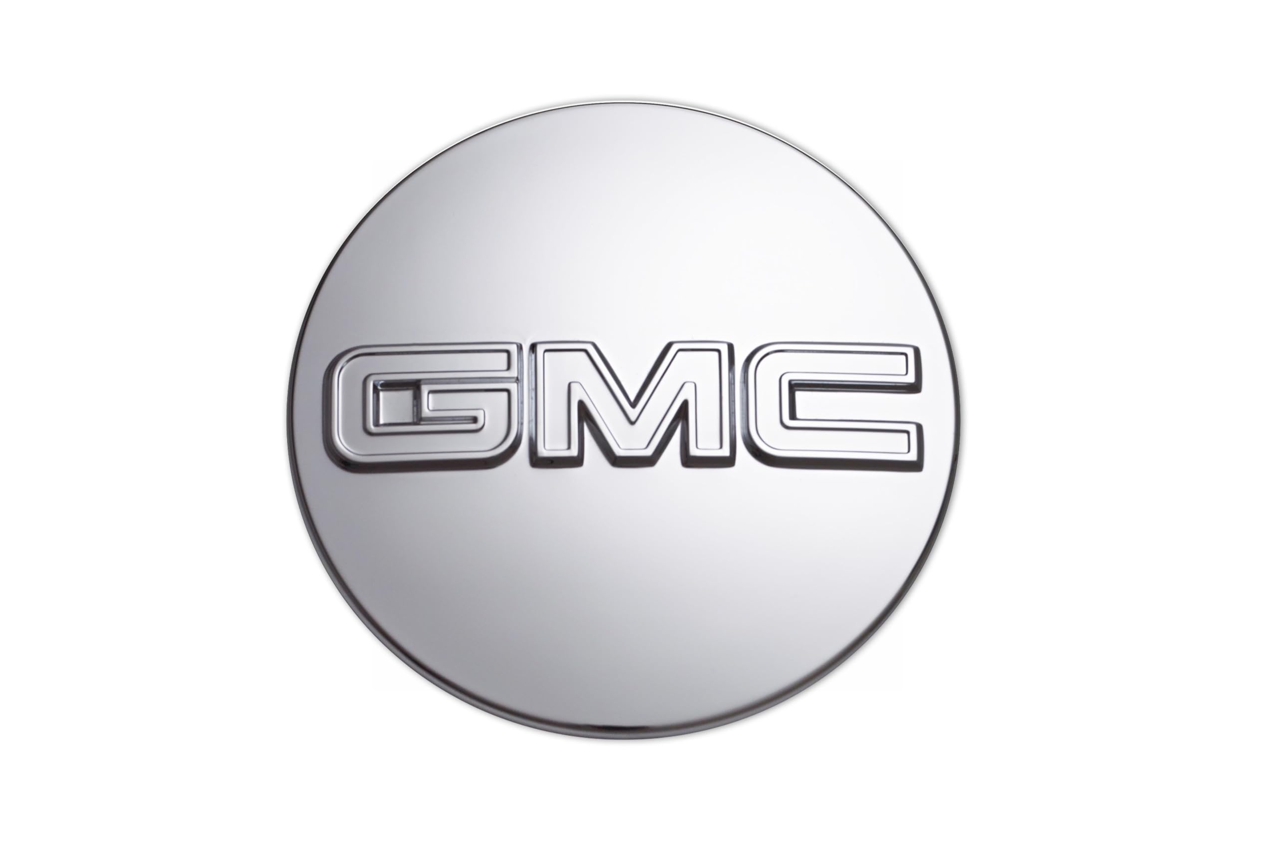 GM Accessories 19170061 Button Style Center Cap in Chrome with GMC Logo