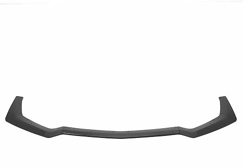 Miniatura 4 de KUAFU 3 piezas de alerón para parachoques delantero compatibles con el modelo Ford Mustang GT 2018-2023, kit de cuerpo de difusor de aire de fibra