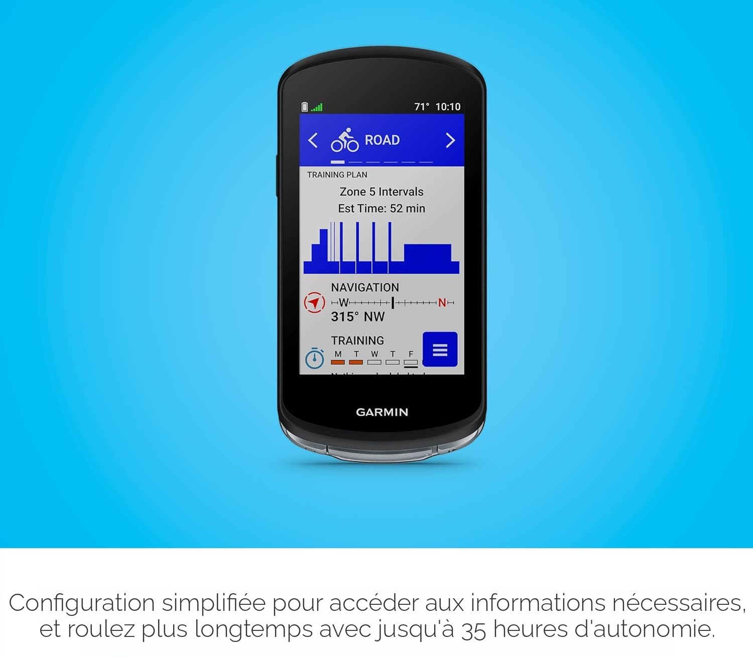 Garmin Edge 1040 GPS Vélo Avec Cartographie, Garantie 2 Ans - Neuf