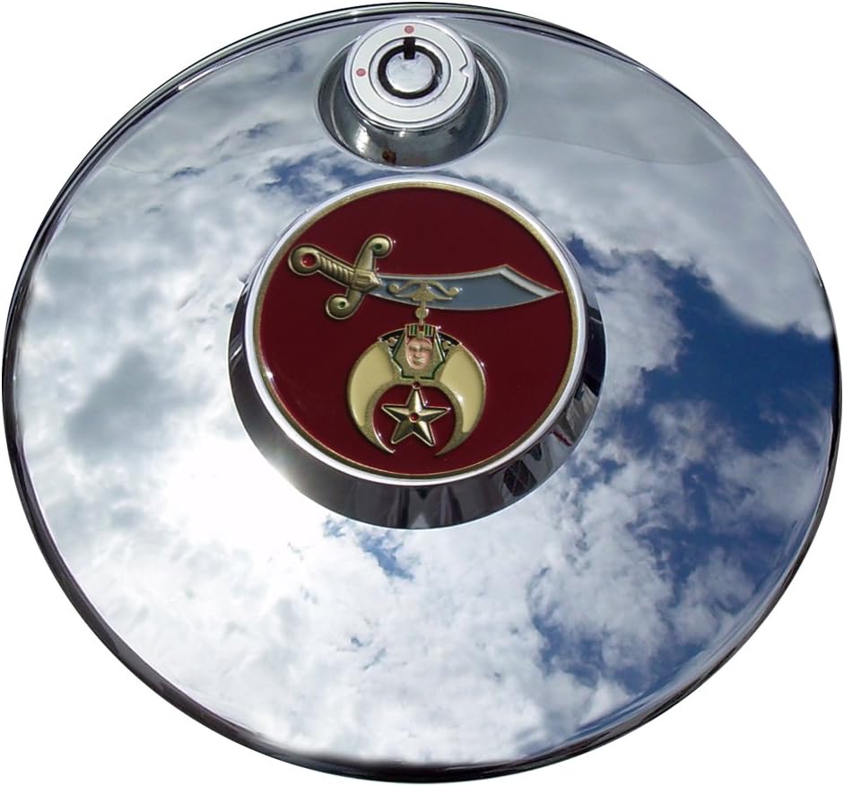 MotorDog69 Shriner Harley Fuel Door Cover Coin Mount Set…