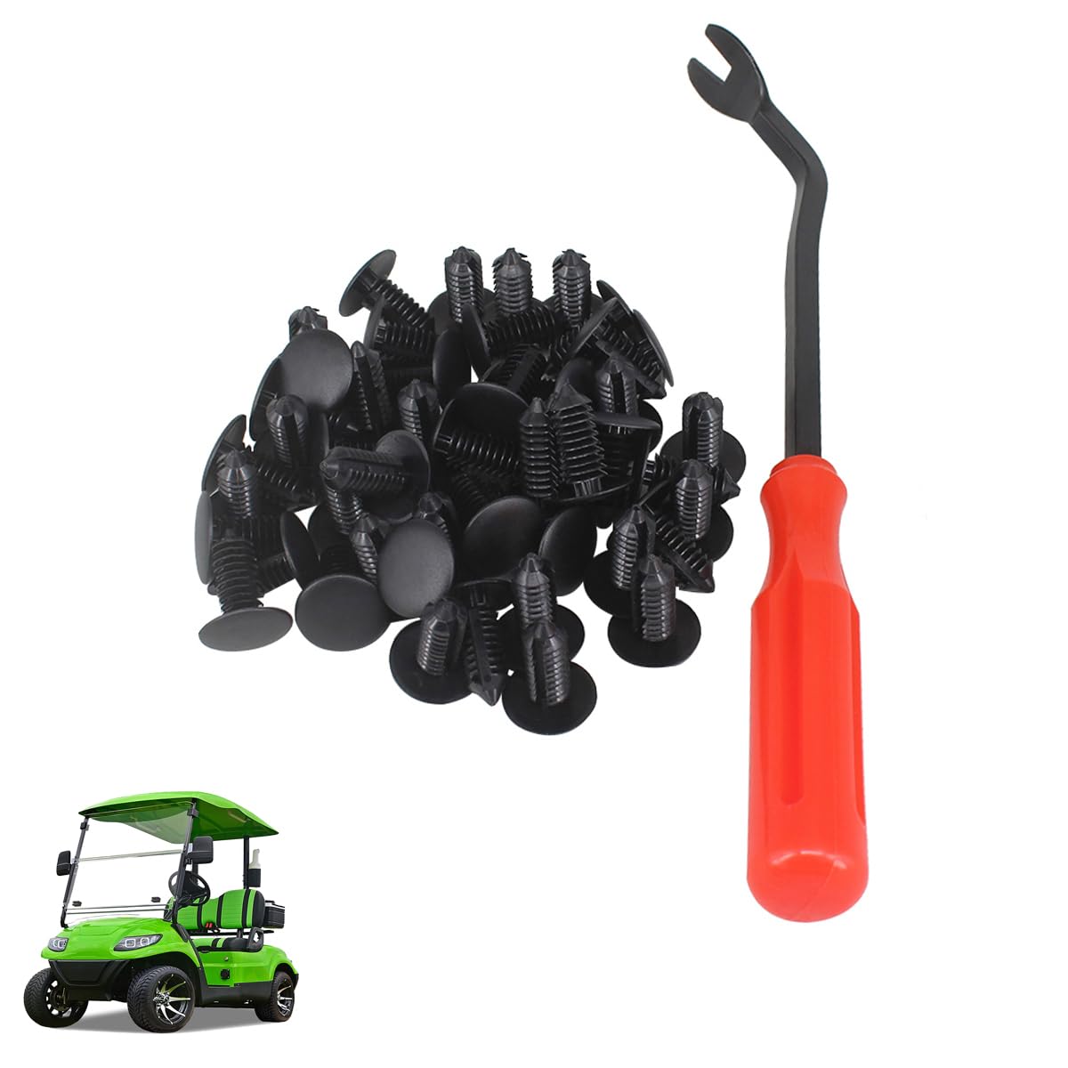 Amazon.com : HKOO Universal Golf Cart G&E X-Mas Tree Rivets and