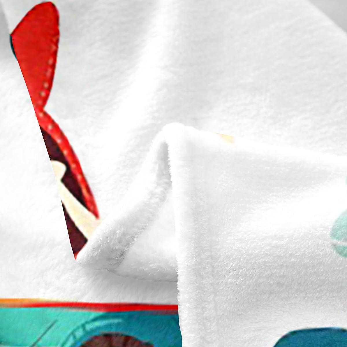 Teal Airplane Fleece Throw Blanket Soft Cozy Aircraft Print Flannel Blanket for Kids Women Adults Colorful Airplanes Plush Blanket Airplane Flying Fuzzy Blanket for Sofa Bed Couch(60x80 Inches)