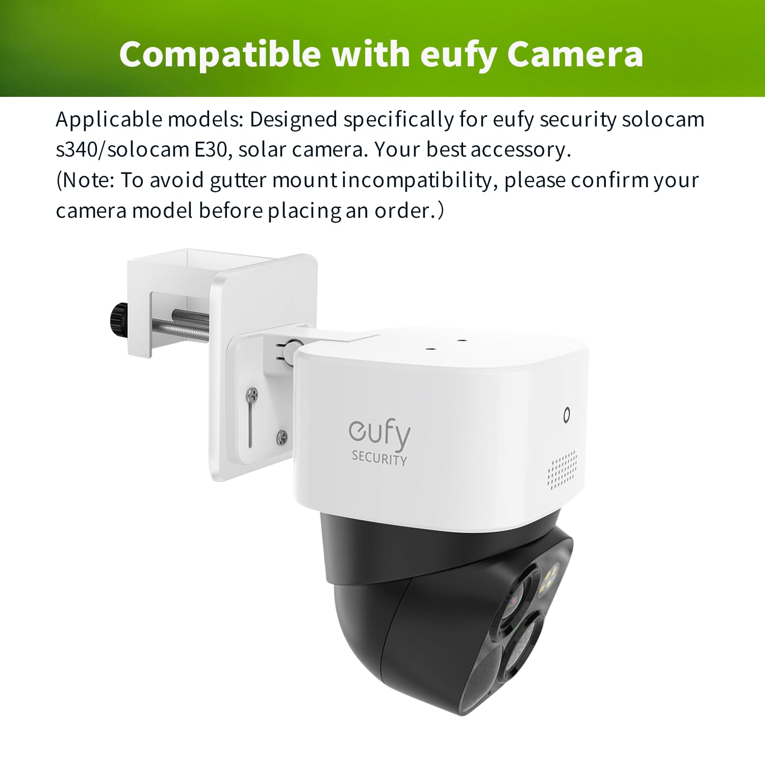 Amazon.co.jp: 雨樋マウントブラケット Eufy SoloCam S340/SoloCam E30