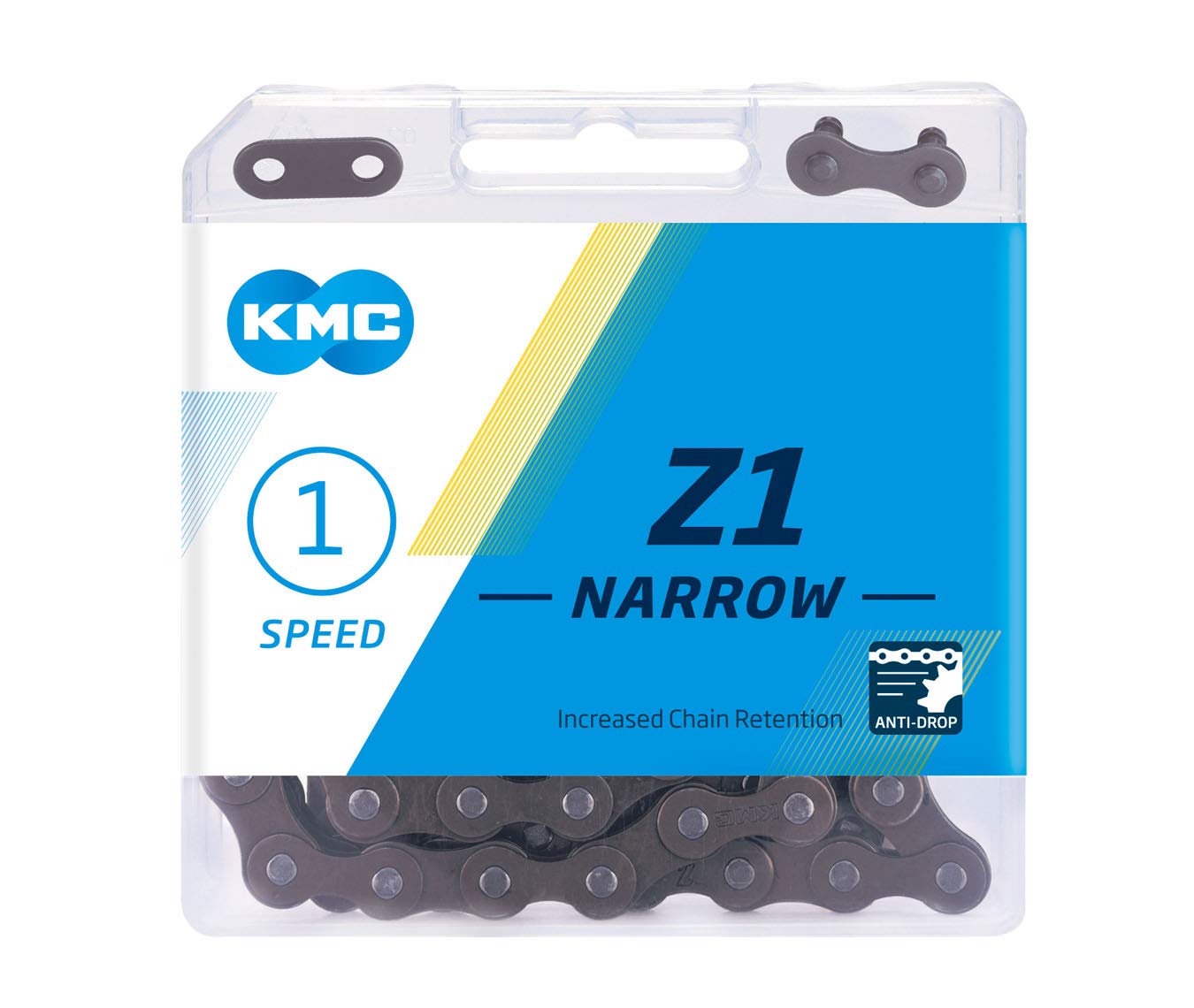 KMC Unisex's Z1 Chain, Brown, Narrow (3/32”)