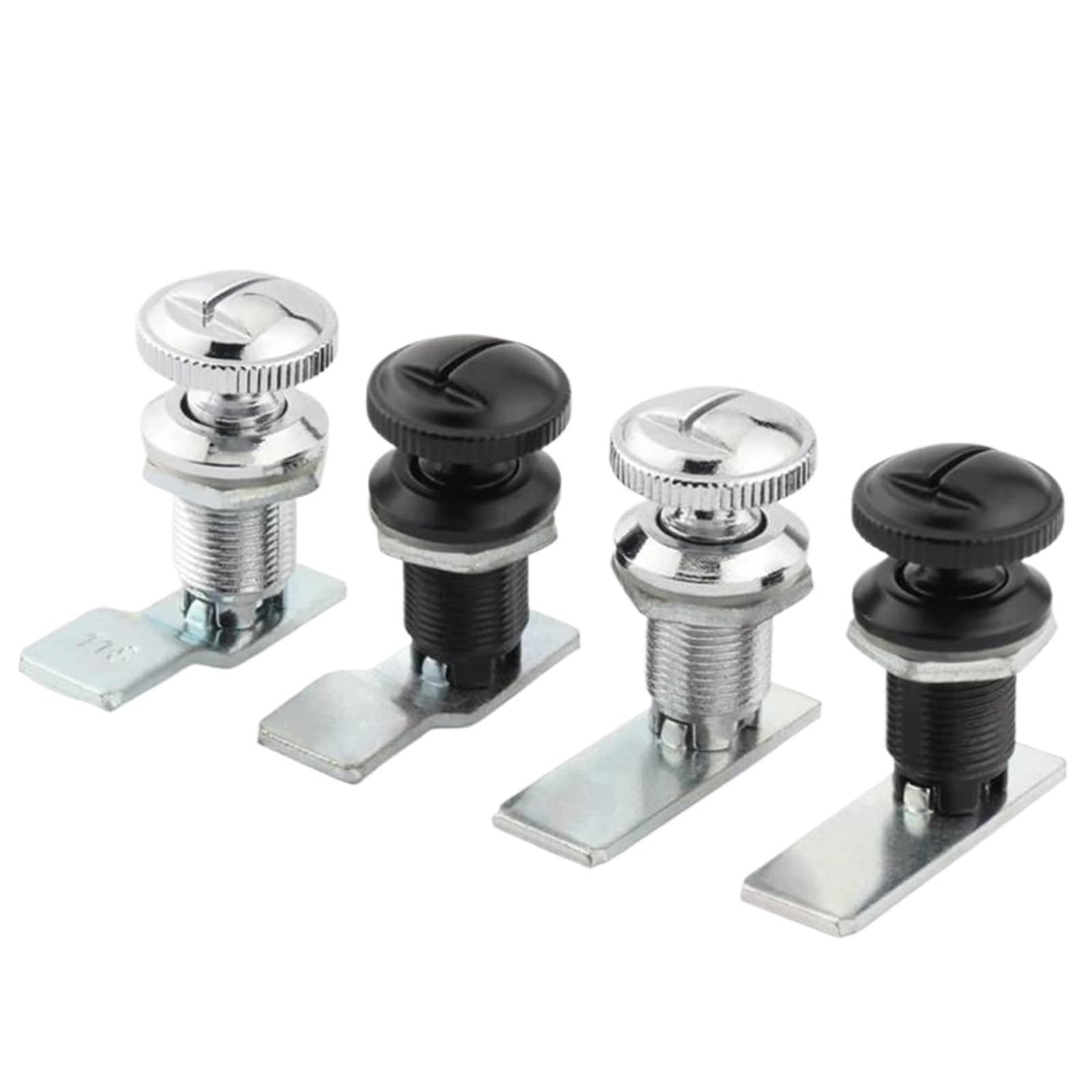 Small Cylindrical Distribution Cabinet Button Rotary Tongue Lock Push-Type Communication Equipment 1Pcs