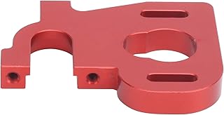 VGEBY Motor Mount Seat Holder, Aluminum Alloy Adjustable RC Motor Mount Seat RC Motor Mount Holder Motor Mounts for Wltoys 1/14 144001 RC Car(Red R) Wltoys 124019 Motor Mount
