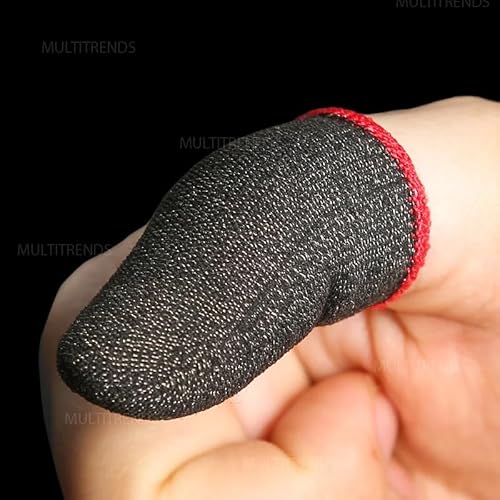Kit Gatilho e Luva de Dedo Gamer para Celular, Gamepad L1 R1 em Jogos de Ação