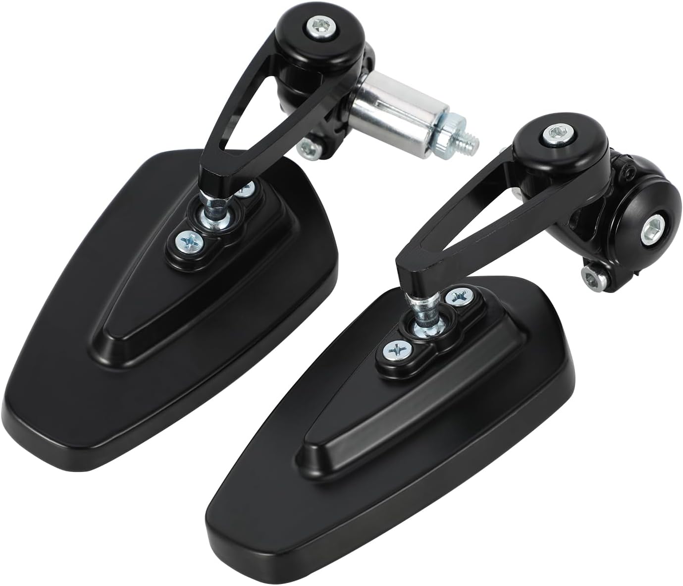 Motorcycle Rear View Side Mirror Handlebar Mirrors CNC for Surron Sur Ron LBX E-Ride Pro SR S SS 2.0 3.0 Talaria Sting MX3/R MX4 Talaria X3 XXX X Electric Dirt Bike Black,Direct Installation