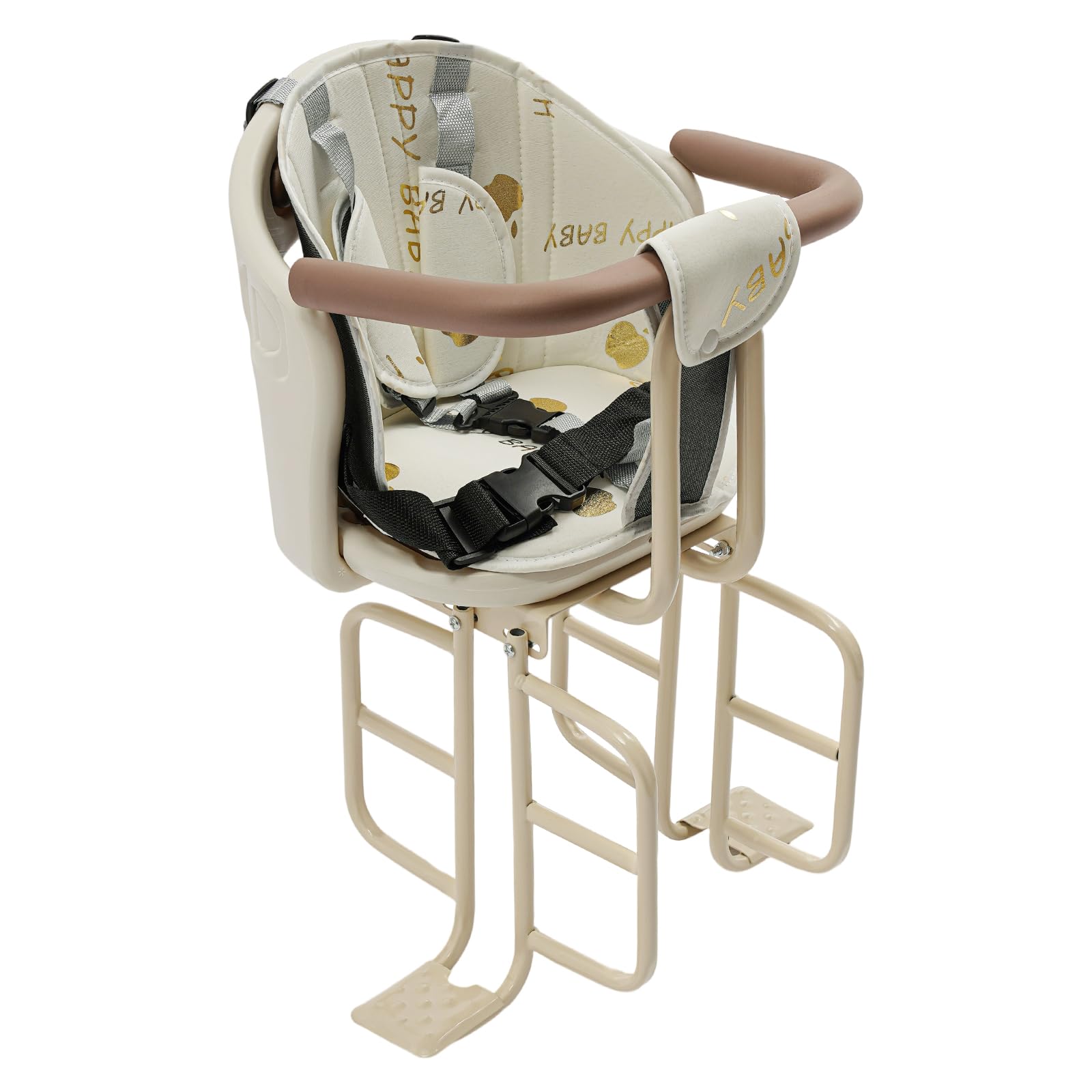 Asiento trasero de bicicleta infantil de acero al carbono, asiento trasero para bicicleta infantil, asiento trasero para bicicleta infantil, asiento trasero para bicicleta hasta 100 kg, para niños