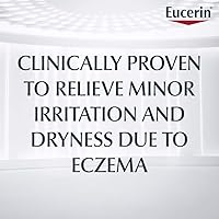 Vista 4 de Eucerin Crema corporal para aliviar el eccema del bebé, sin fragancia, crema de eczema para bebés con avena coloidal, ceramida-3 y extracto de raíz