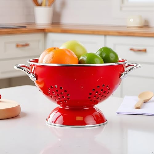 Vista 197 de Colador de Reston Lloyd, color azul índigo, Blanco