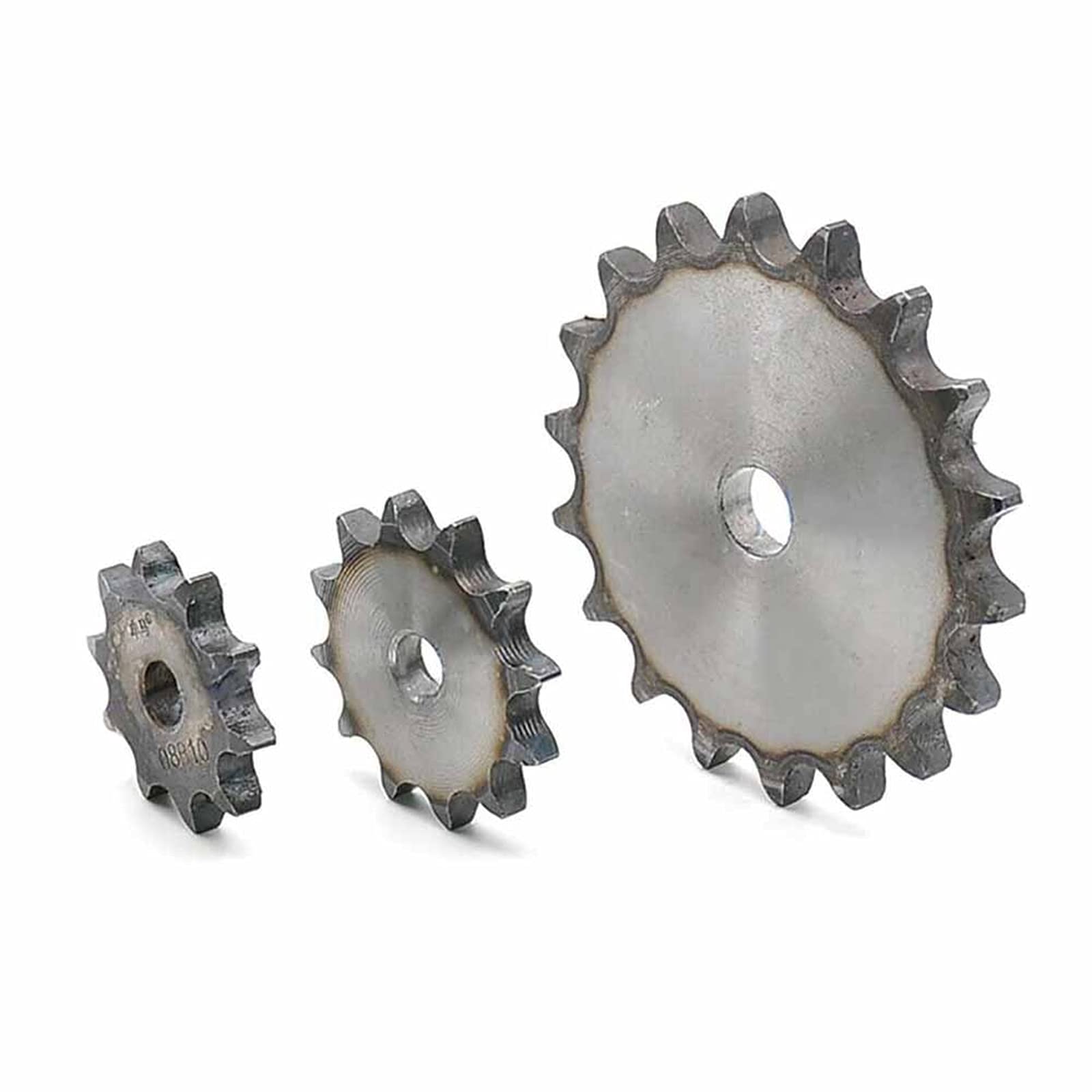 1pc (tipo 16A) 10-19 dientes plana piñón de la rueda de acero de Transmisión de Potencia piñón de la cadena de engranajes, 16A-14 dientes