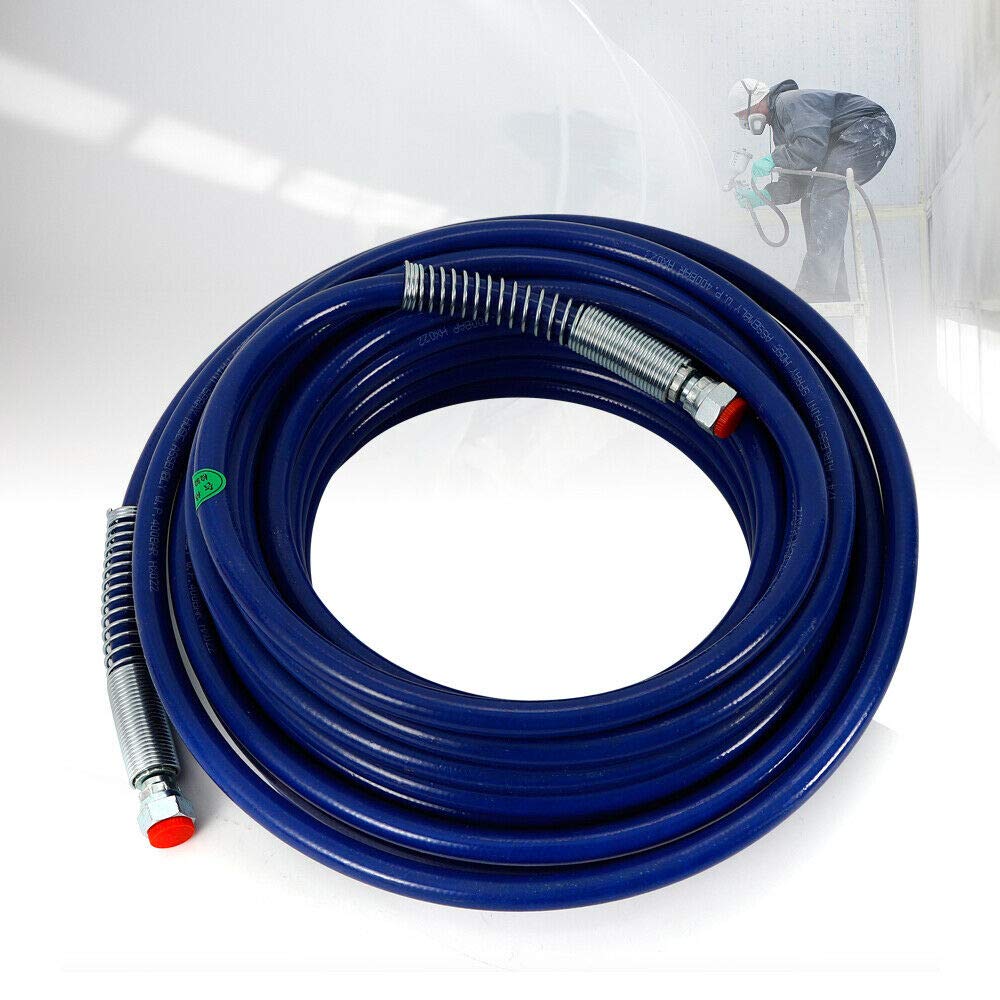 Tuyau airless 3300 PSI 15m 1/4" haute pression pour pulvérisateur de peinture
