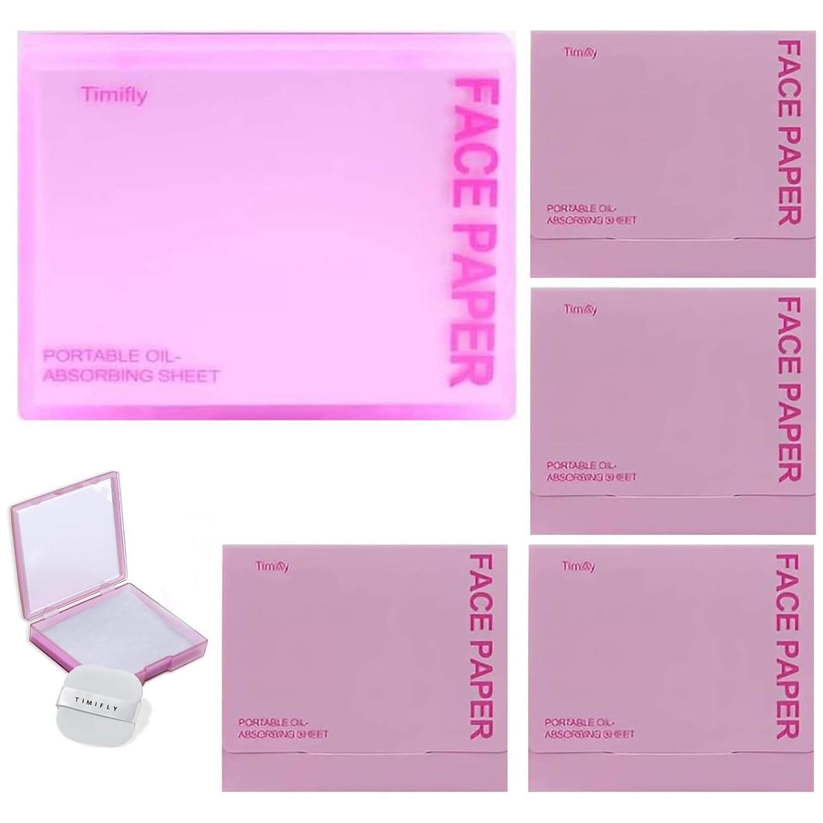 500 pezzi Oil Control paper, blotting paper, carta antincendio, carta blotting paper, fogli assorbenti olio per pelle grassa e grassa, regalo ideale per amici