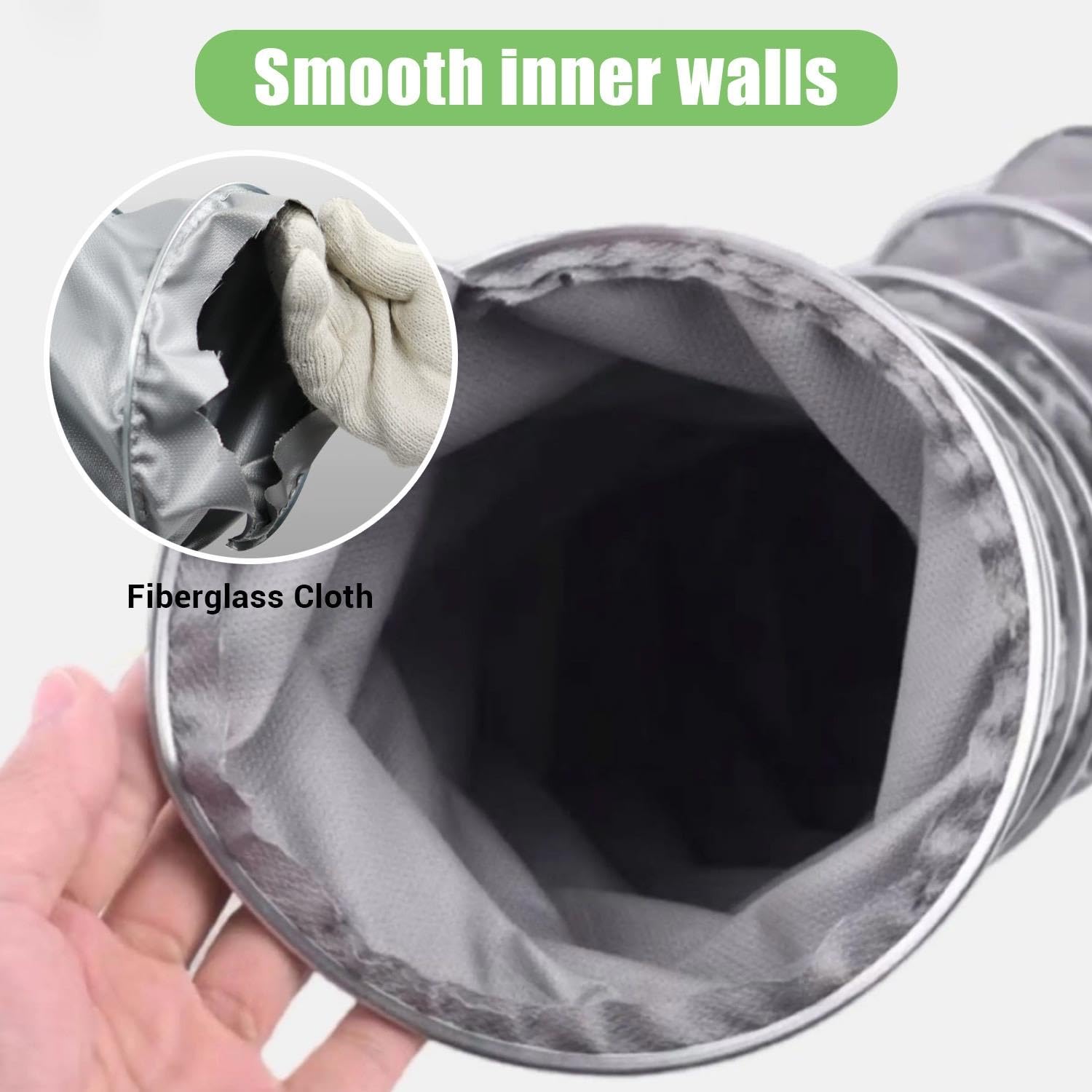 Conducto De Ventilación Flexible Manguera De Escape Para Extractora