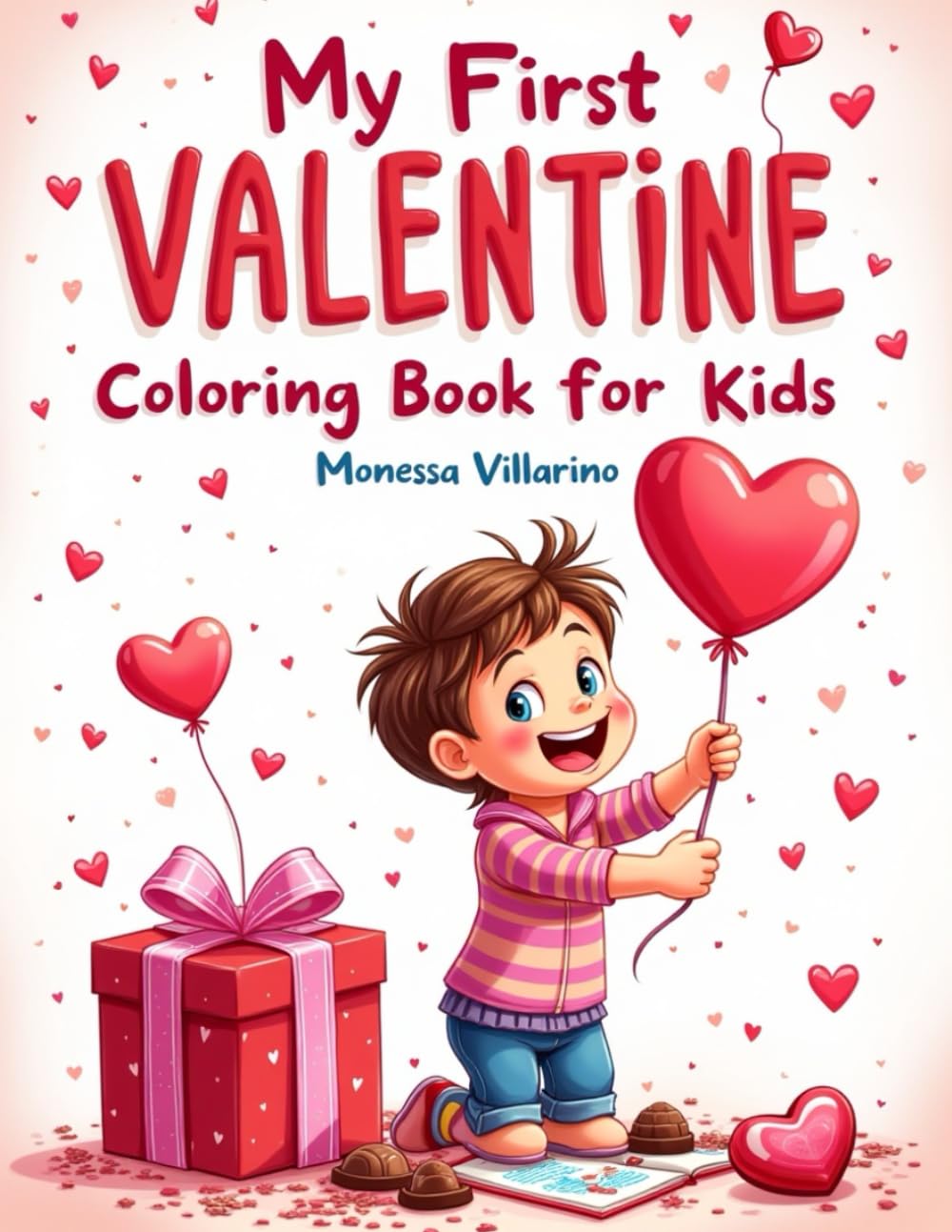 My First Valentine Coloring Book for Kids