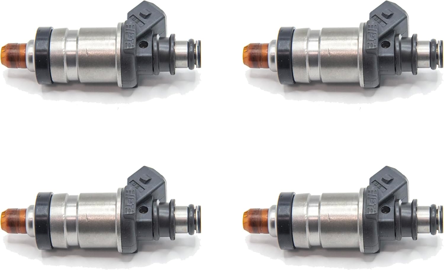 4Pcs Fuel Injectors Compatible with Honda CR-V 2.0L (99-01), Accord 2.2L 2.3L, Prelude, Acura Integra 1.8L - Replaces 06164-P0A-000 06164-PK2-010 - High Performance Engine Injection Nozzle Kit