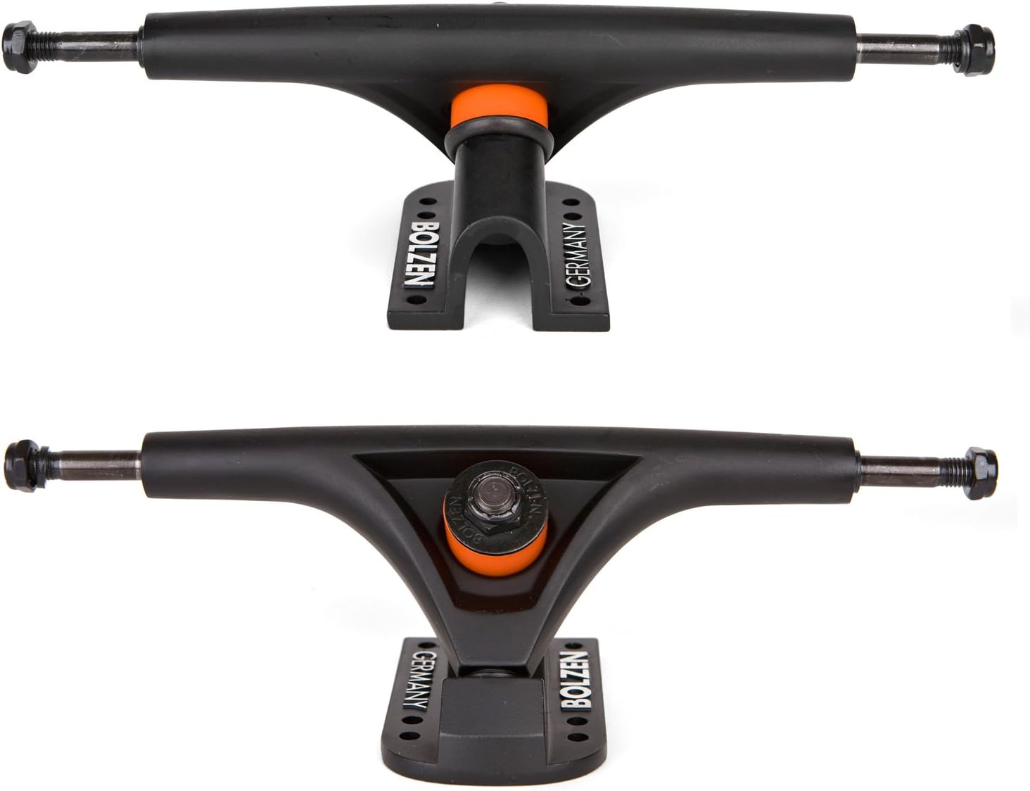 Bolt Black Longboard Trucks - 180 MM - 50 MM-Pack of 2–allround Longboard Trucks