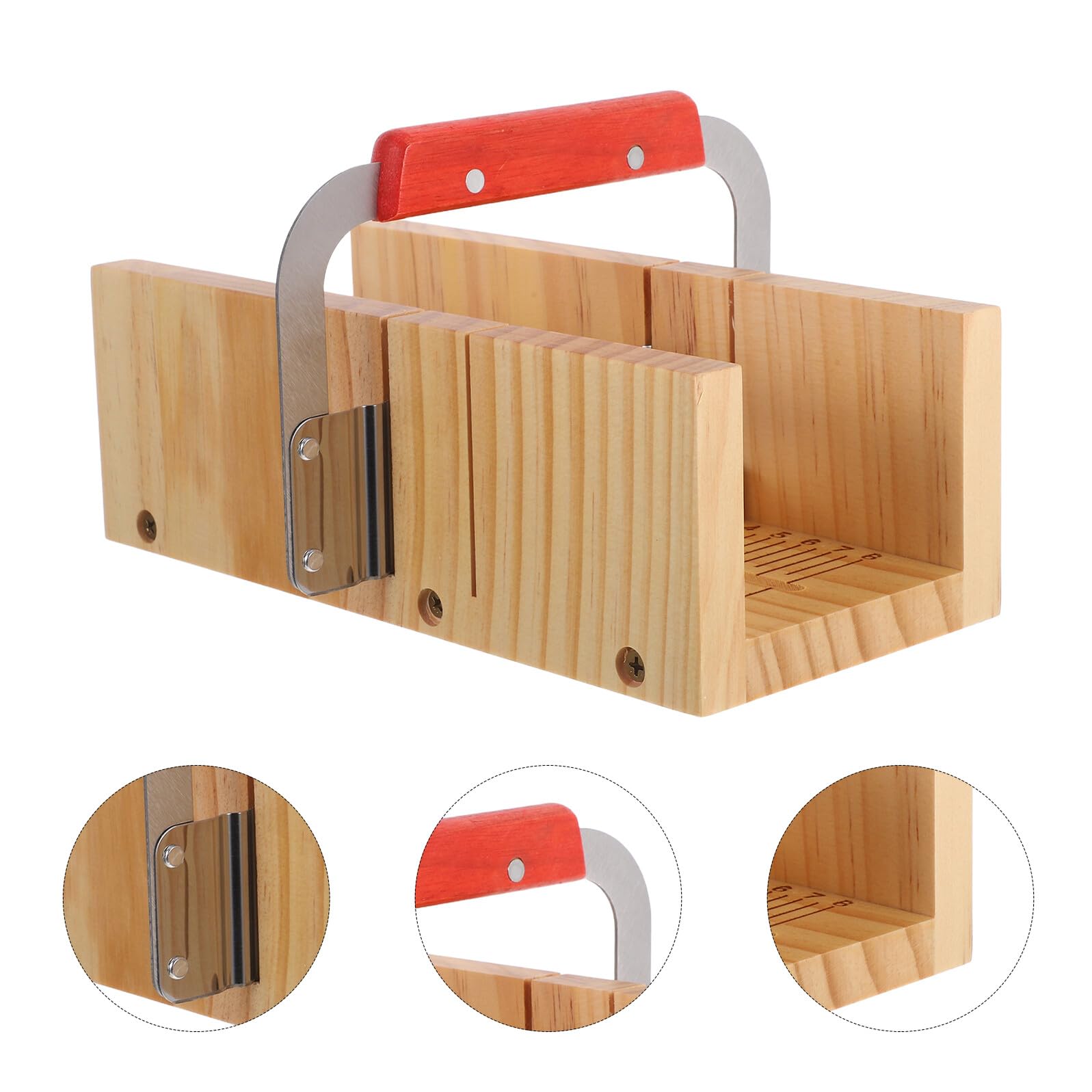2 Ensembles Outil de Découpe Savon Bois avec Double Lame Ondulée Kit Trancheuse Savon Artisanale pour Découpe Précise et Ajustable Stable pour DIY Fabrication