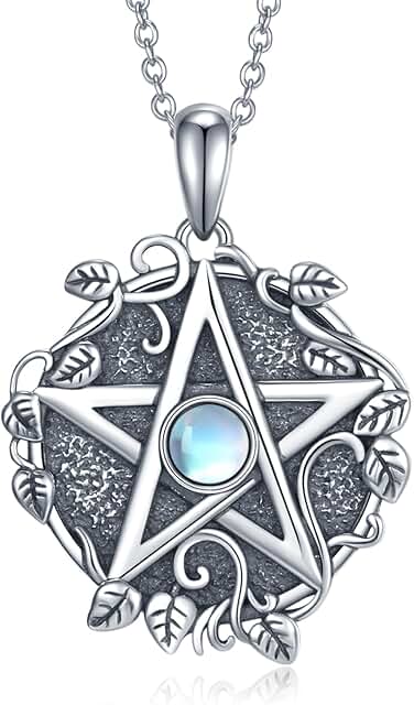 14 Friday the 13th Tattoo Flash Sheet Ideas Classic and Spooky 112 Pentagram Necklace S925 Sterling Silver Pentagram Moonstone Necklace Wit...
