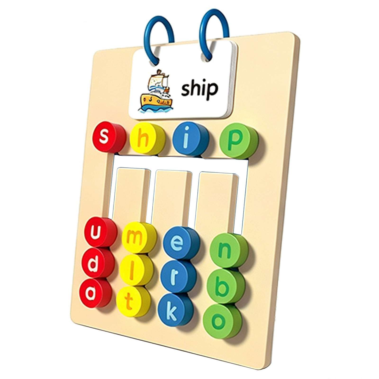 Word Matching Game Four-Color Chess Board Puzzle
