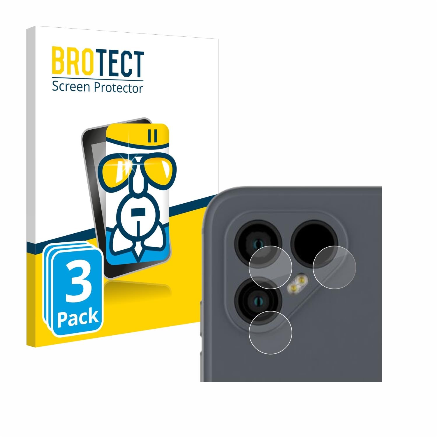 Brotect Pellicola Protettiva Vetro Per Fairphone 4 (SOLO