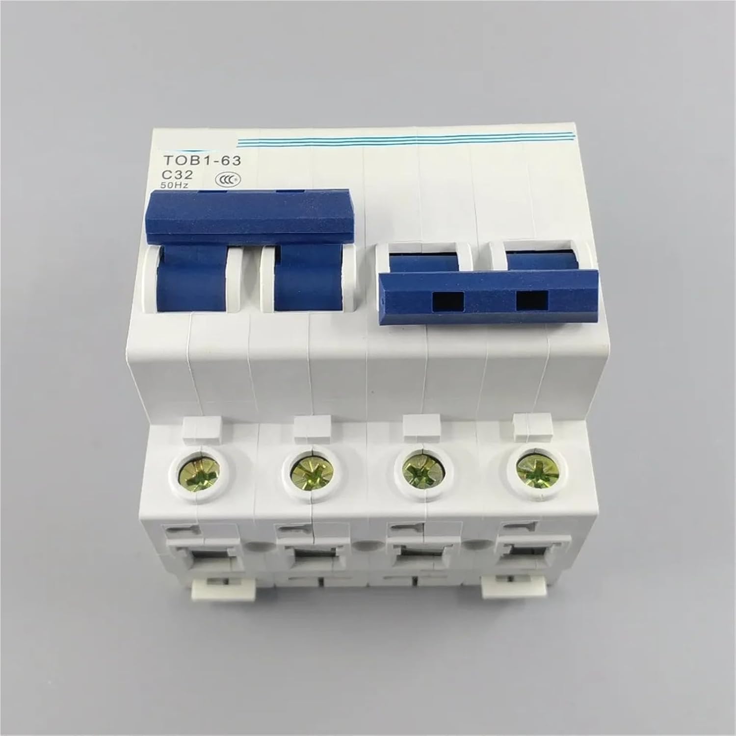 2P 32A MTS Dual Power Manual Transfer Switch Circuit Breaker MCB 50HZ/60HZ 400 1Pcs