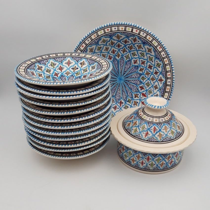 YODECO Tebsis Bakir - Juego de cuscús (12 pers)