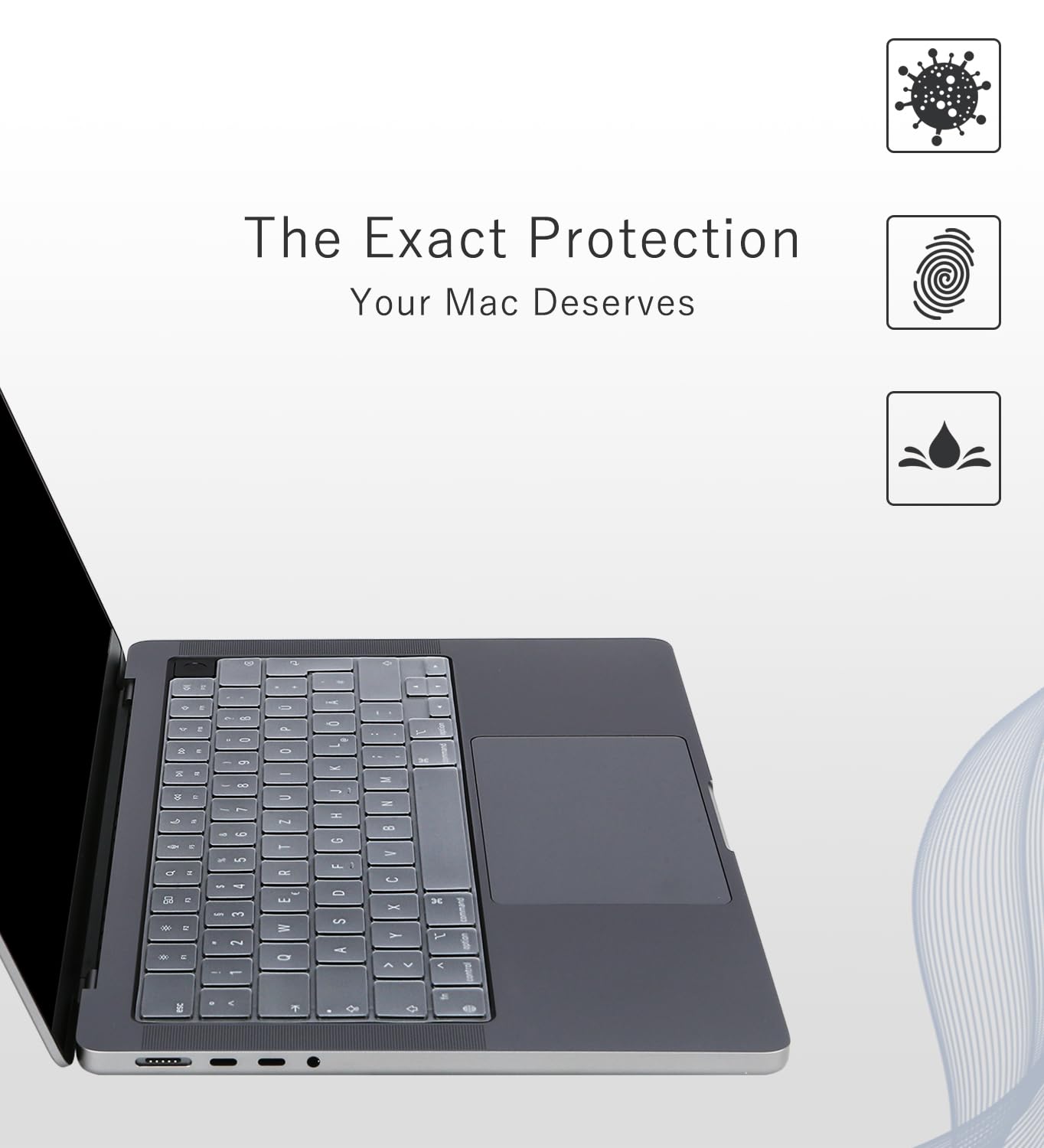 Protettore Tastiera TPU Per MacBook Air 13/15 E Pro 14/16 2021-2025 - Layout UE/Italia - Foto 5