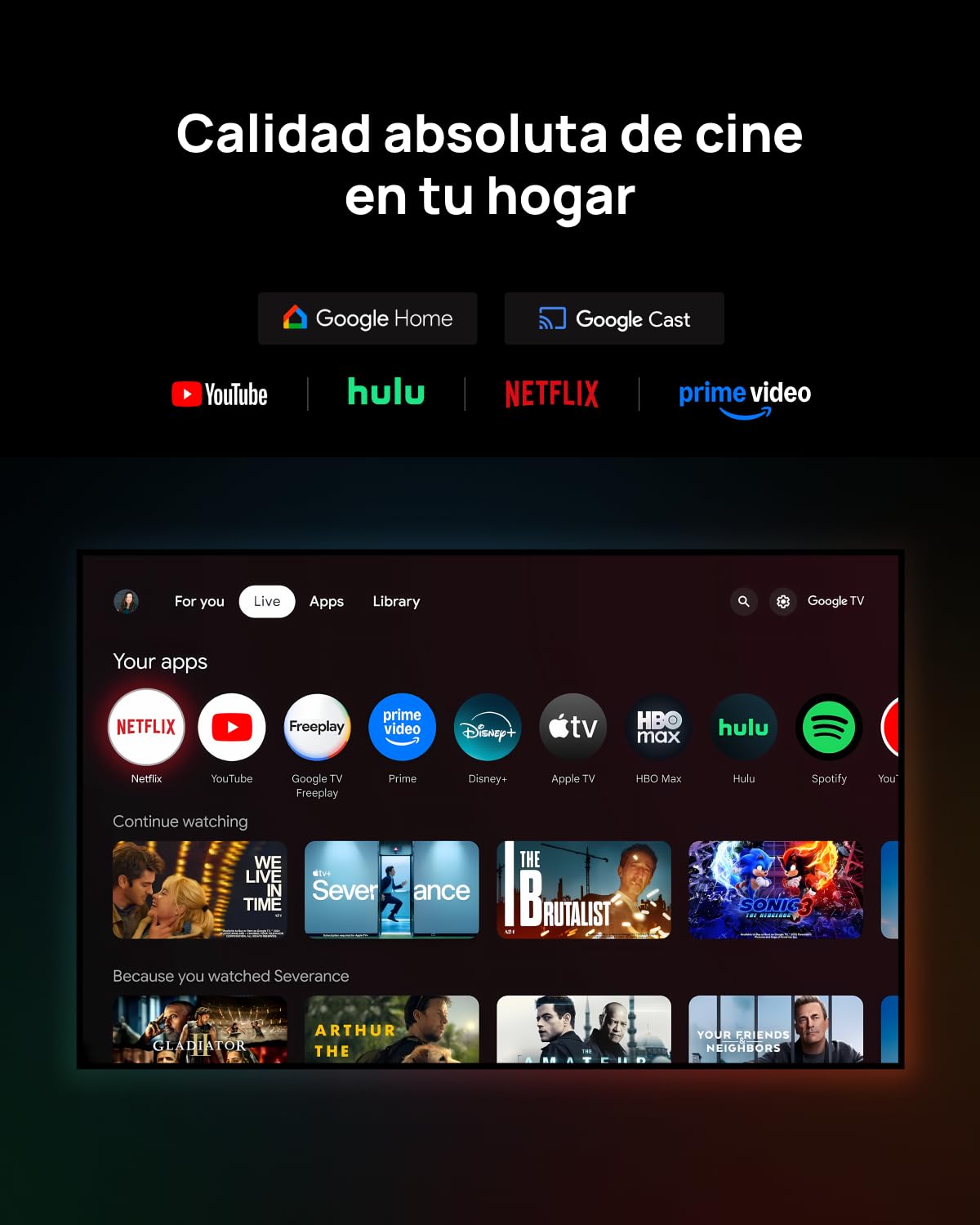 XGIMI Horizon 20 Pro Proyector Láser Triple RGB 4K, 4100 Lúmenes ISO, Google TV con Netflix Oficial, Zoom Óptico & Lens Shift, IMAX Enhanced, Dolby Vision, Contraste 20.000:1, Pantalla 300"