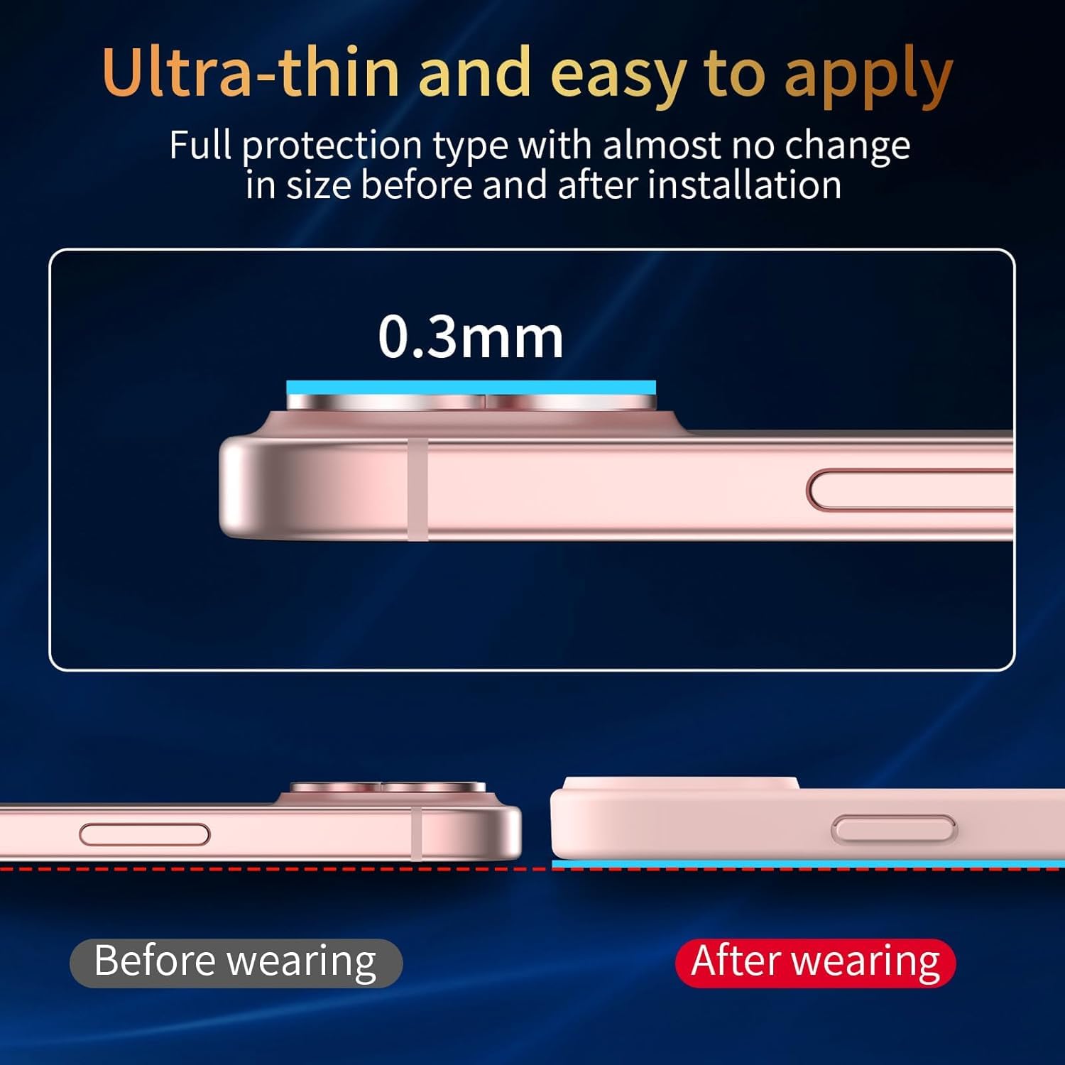 FLLAO 4 in 1 Cover per iPhone 13 Custodia con 2 Pellicola Vetro Temperato e 1 Fotocamera Protettiva, [Cuscino d'aria integrato] Morbido TPU Bumper Protection Cover iPhone 13, Rosa