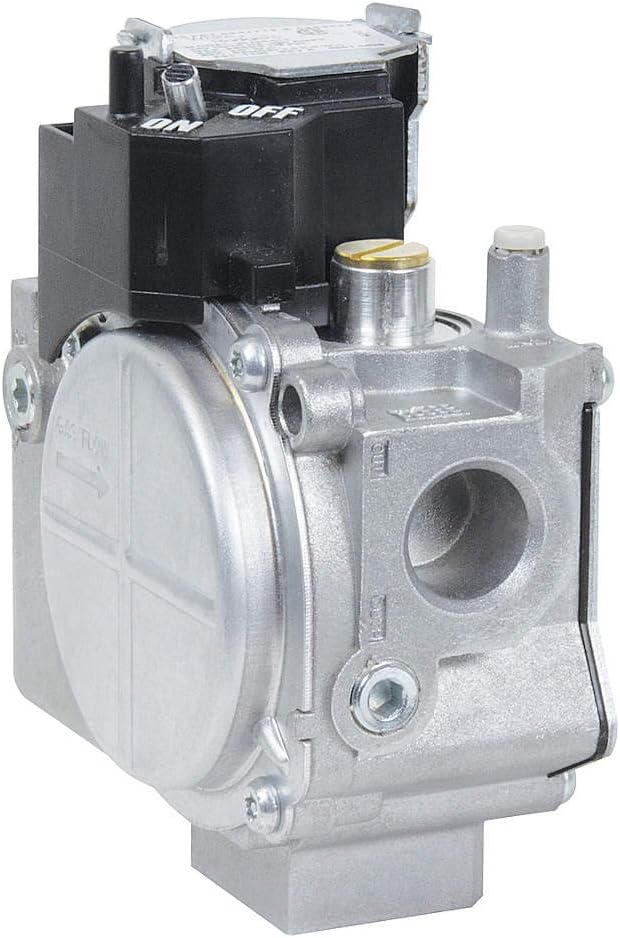 White-Rodgers 36J55-214 Combination Gas Valve, 2 Stage, Slow Opening, Plastic Hose Barb (for Connection to 1/4" Hose/Flexible Tubing), LP Gas Conversion Kit