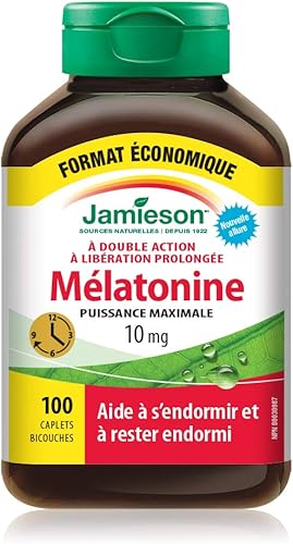 Miniatura 2 de Jamieson Laboratories Suplemento de melatonina, 10 mg, 100 unidades