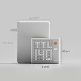 SHARGE Pixel 140 Chargeur USB-C 140W GaN 3 Ports avec Écran Intelligent - 5