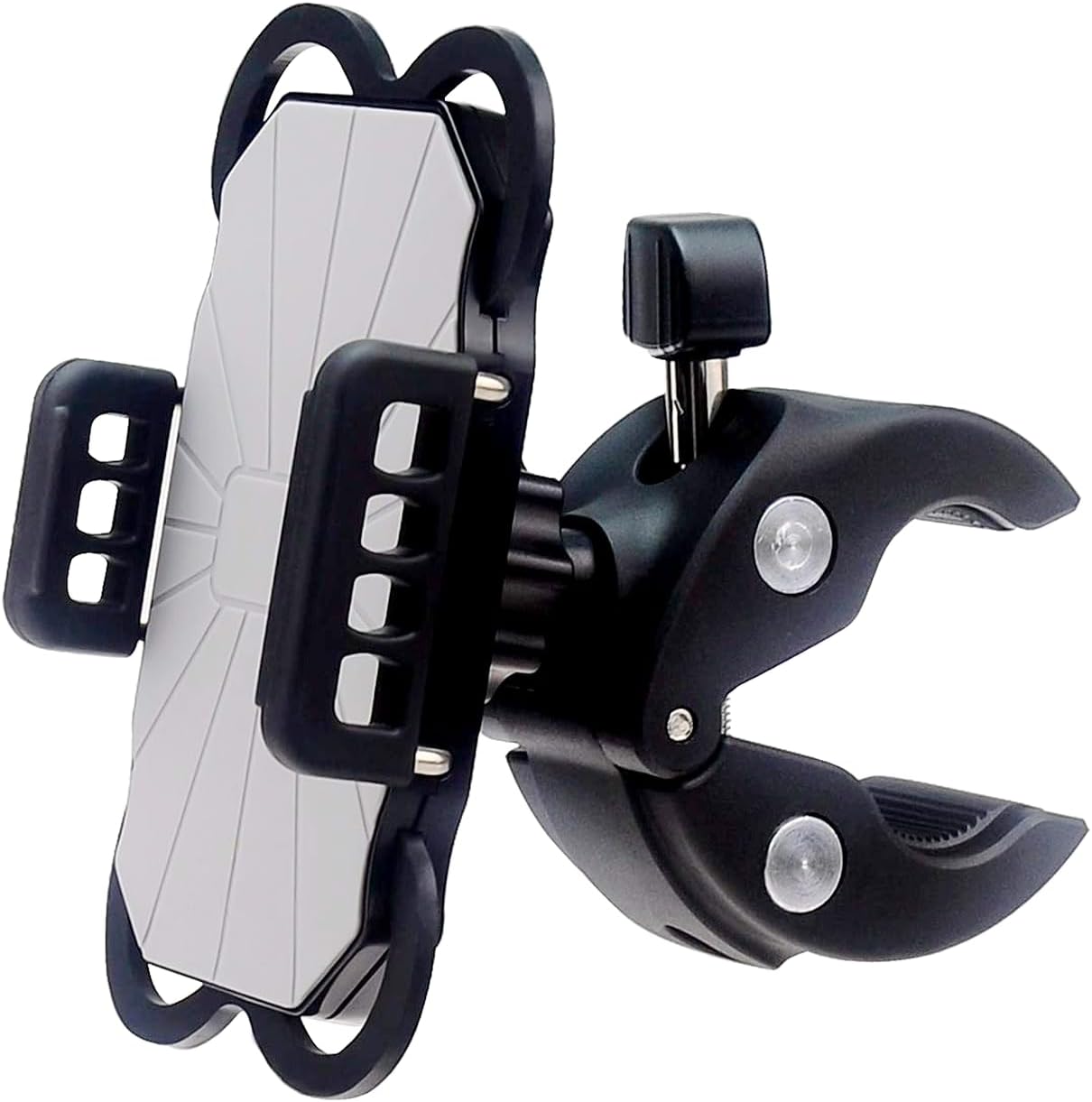 DHYSTAR Cell Phone Holder Mount for Golf Cart,Golf Push Cart,Microphone Stand...