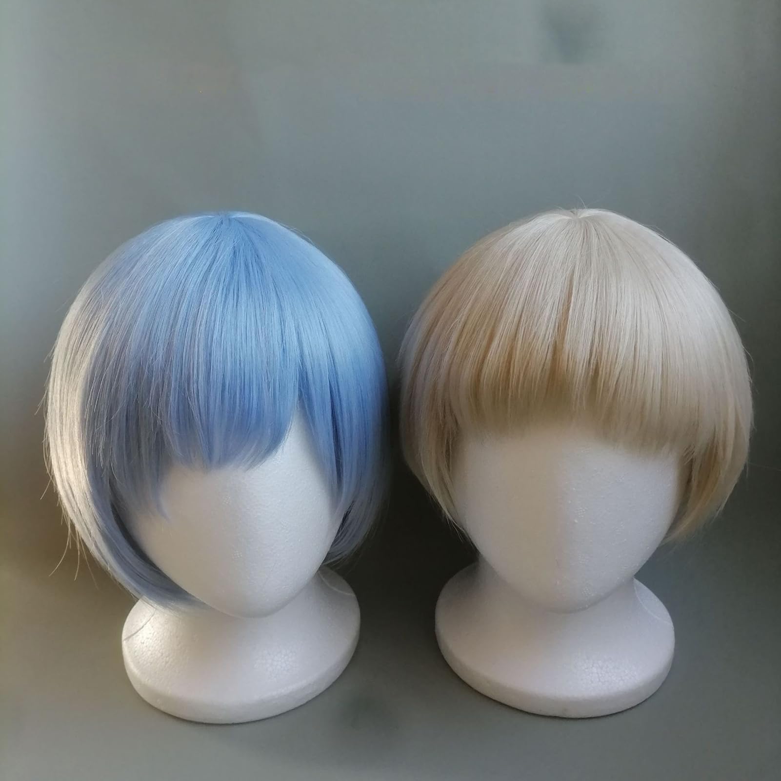 Styropianowy Manekin Głowy - Stojak Z Pianki Do Manekina - Bez Twarzy Stojak Wystawowy Do Kosmetyków Włosów Salon Peruki Model Kapelusze