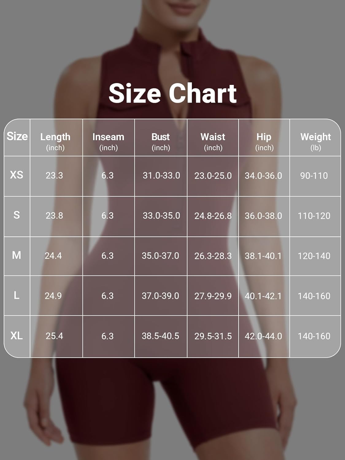 YEOREO CoreFlex Sleeveless Workout Jumpsuit With Pockets Zip Up Back Scrunch Gym Romper for Women Yoga - Image 6