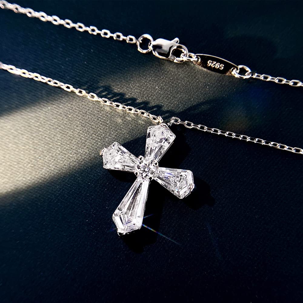 n048d【十字架✧】 クロスネックレス　シルバー　高品質　上品　シンプル 華奢 Amazon | [JDE] 十字架 ネックレス レディース クロスネックレス