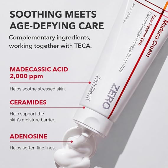 CENTELLIAN 24 Madeca Cream Time Reverse Zero, TECA Moisturiser, 2.70 fl oz