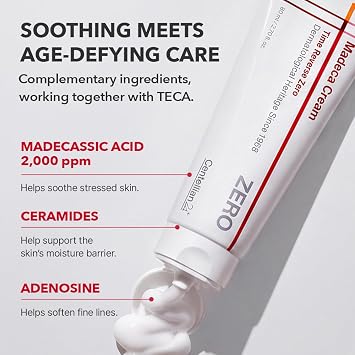 CENTELLIAN 24 Madeca Cream Time Reverse Zero, TECA Moisturiser, 2.70 fl oz