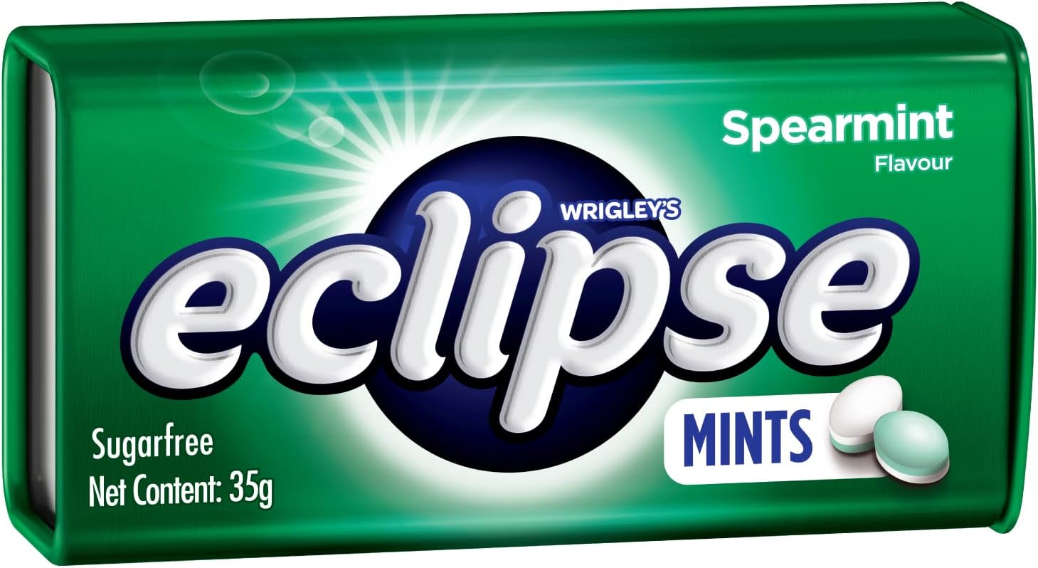 Eclipse Spearmint Sugarfree Mint Tin 35g