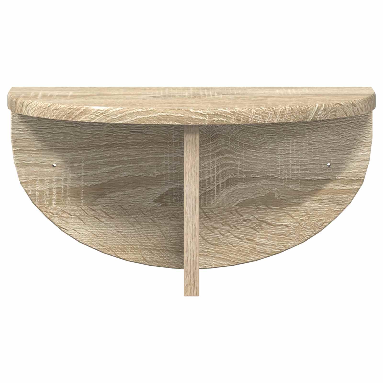 Étagère Murale Lot de 2 Chêne Sonoma 38x19x19 cm Salon