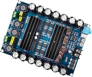 XH-M641 TPA3116D2 Audio Amplifier Board Digital High Power 2 Channels Amplifier With Boost Board DC12V 24V 150W