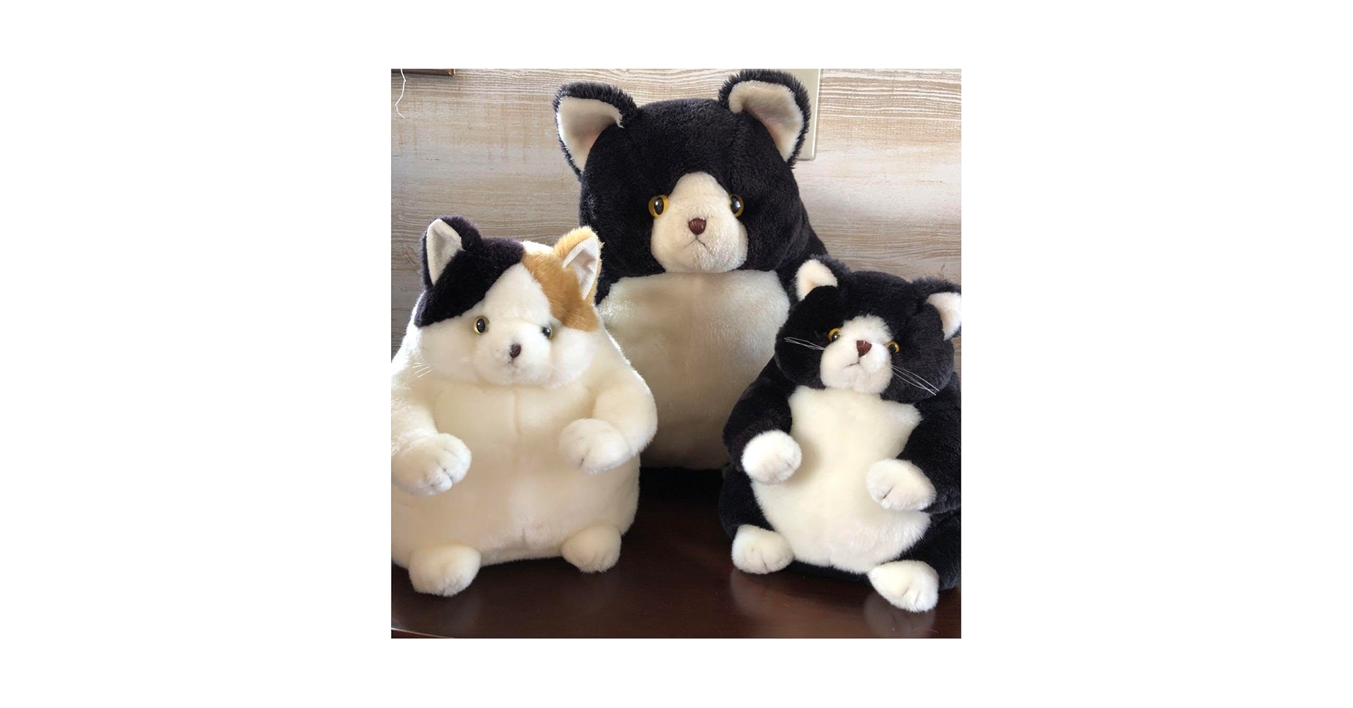 昭和レトロ　オリエンタルトーイ　でぶねこ　こてつ　4体セット　激レア こばんS ぬいぐるみ でぶ猫こてつ 日本製 ネコ 三毛猫