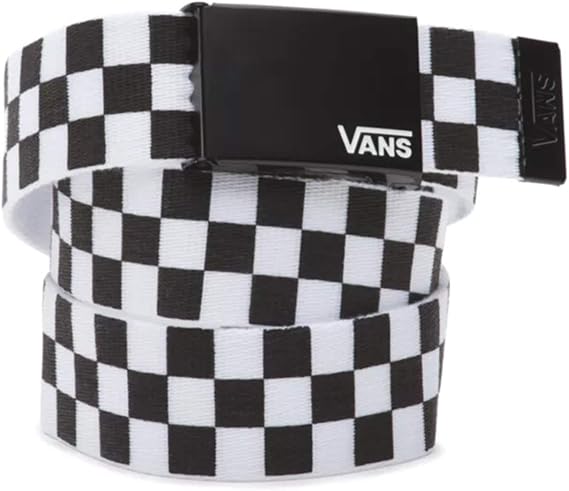 vans checkerboard belt