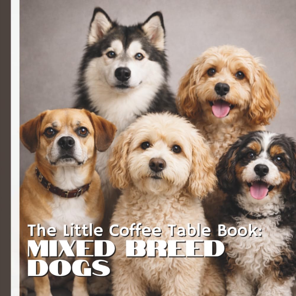 The Little Coffee Table Book: Mixed Breed Dogs: 75 interesting and heartwarming facts paired with stunning full-page photography, this book highlights ... and resilience of mixed breed dogs.