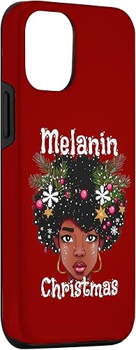 Miniatura 6 de iPhone 11 Melanin Christmas Black Girl Magic Women Mrs Claus Afro Love Case