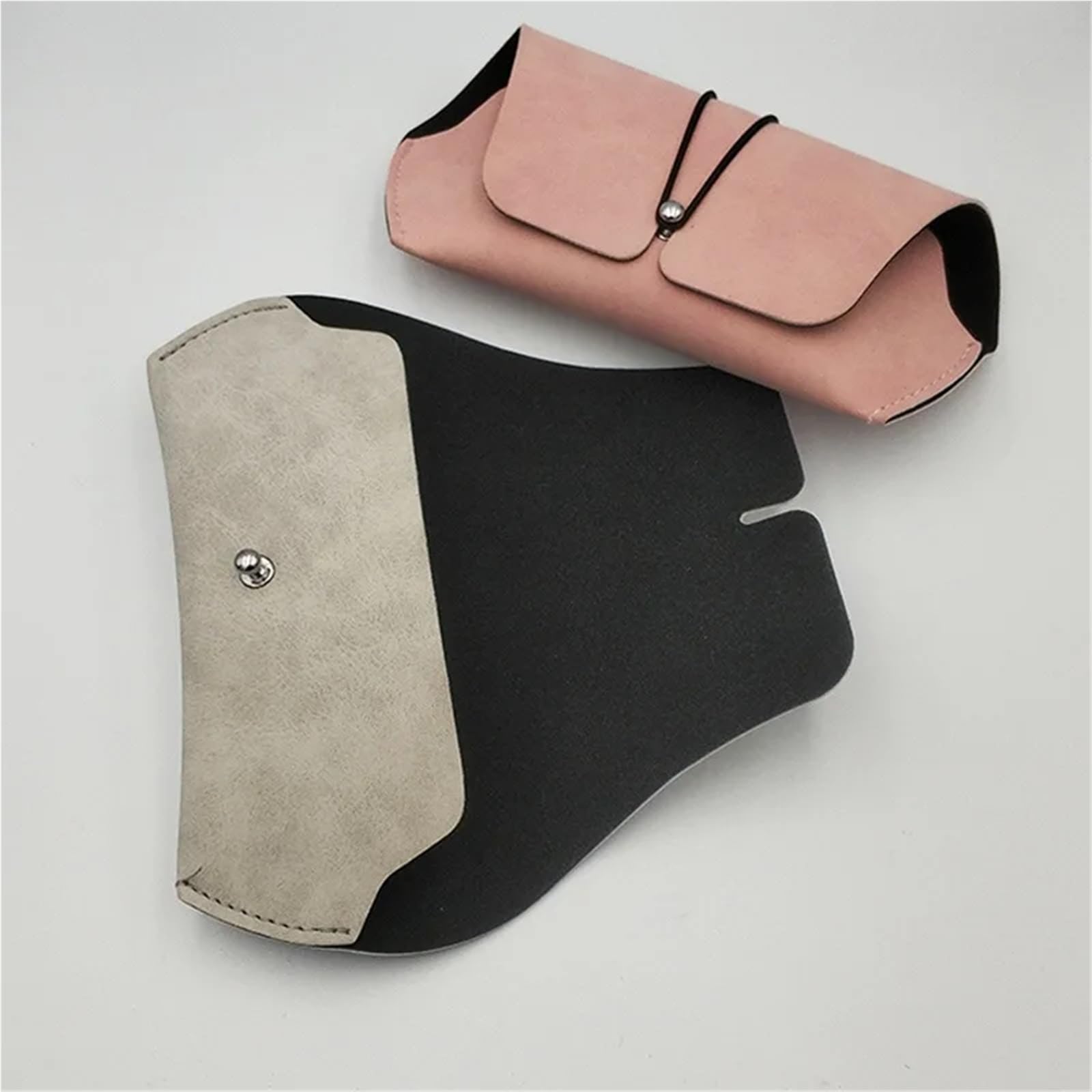 2 stücke Vintage Brillenetui Aufbewahrungsbox Sonnenbrillen Brillenhalter Kreative Schnalle for Frauen Männer Anti-druck Tragbare Tasche Für Damen Herren Kinder