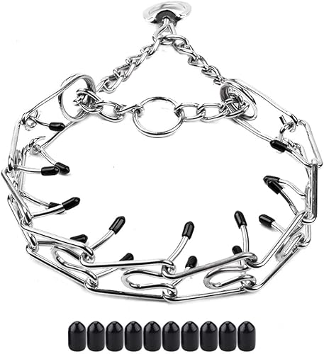 Miniatura 8 de CBBPET Collar de punta para perro, collar de entrenamiento ajustable para perros con hebilla de liberación rápida para perros pequeños, medianos y